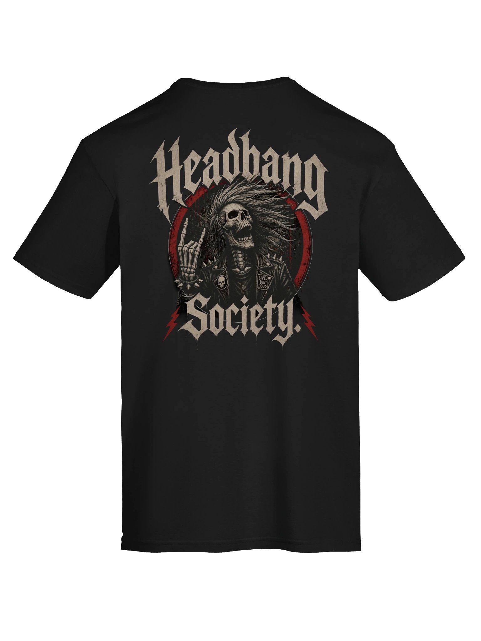 HEAVYMETAL "Headbang Society" T-Shirt product image (7)