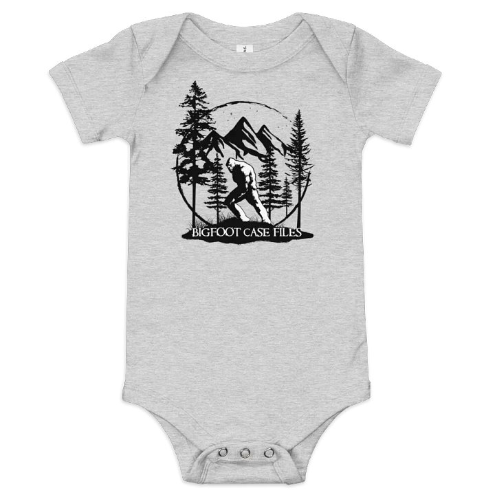 BIGFOOT CASE FILES LOGO BABY ONSIE product image (1)