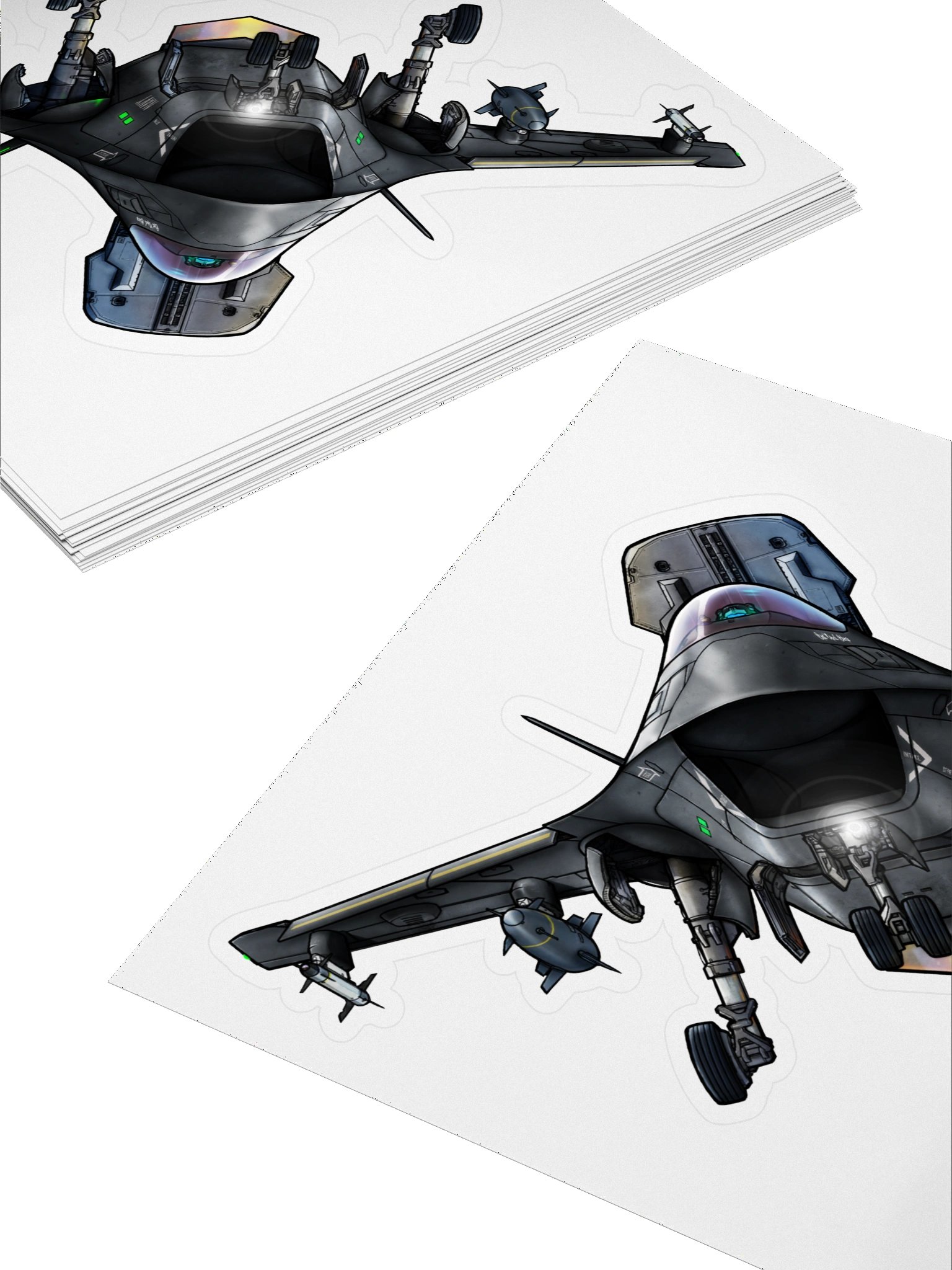 Vortex - Spec Ops Black (5.5 inch Sticker) product image (4)
