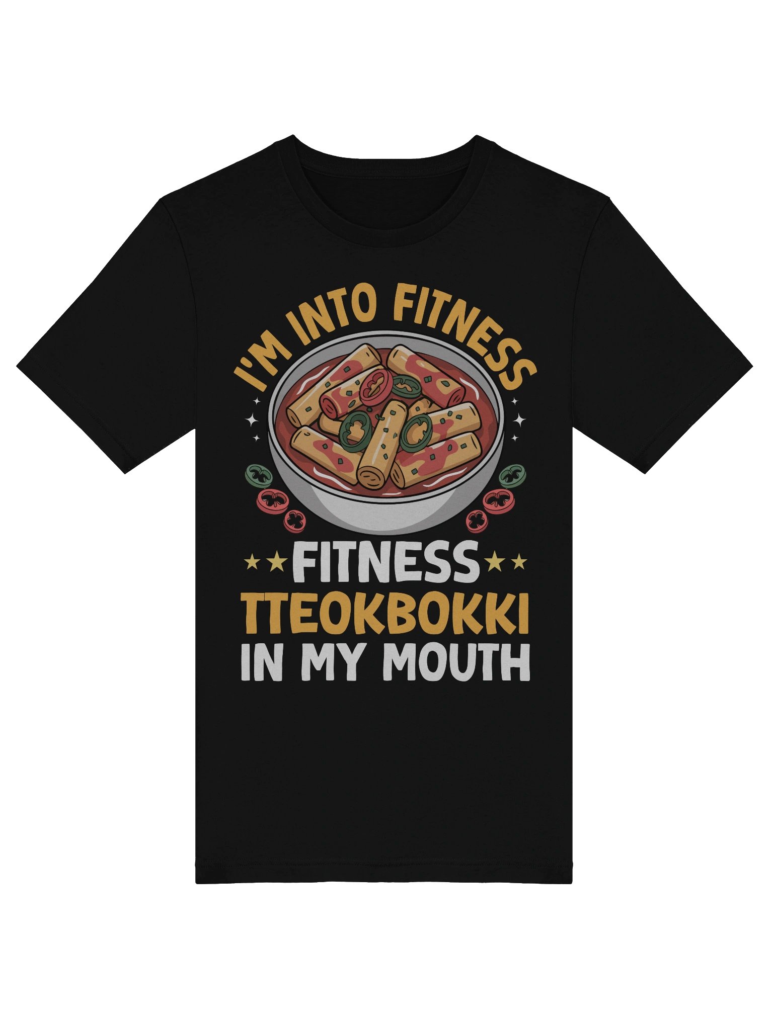 Fitness Tteokbokki Graphic T-Shirt product image (17)