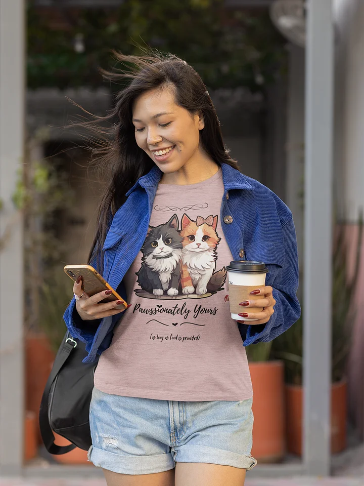 Pawssionately Yours Unisex Supersoft T-Shirt - Pastel product image (1)