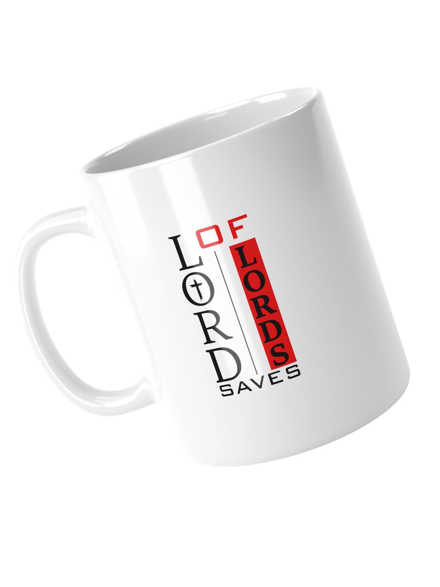 Lord of Lords Saves Christian 11 / 15 oz Mug | Jesus Christ Faith Gift | Inspirational Coffee Cup for Believers product image (10)