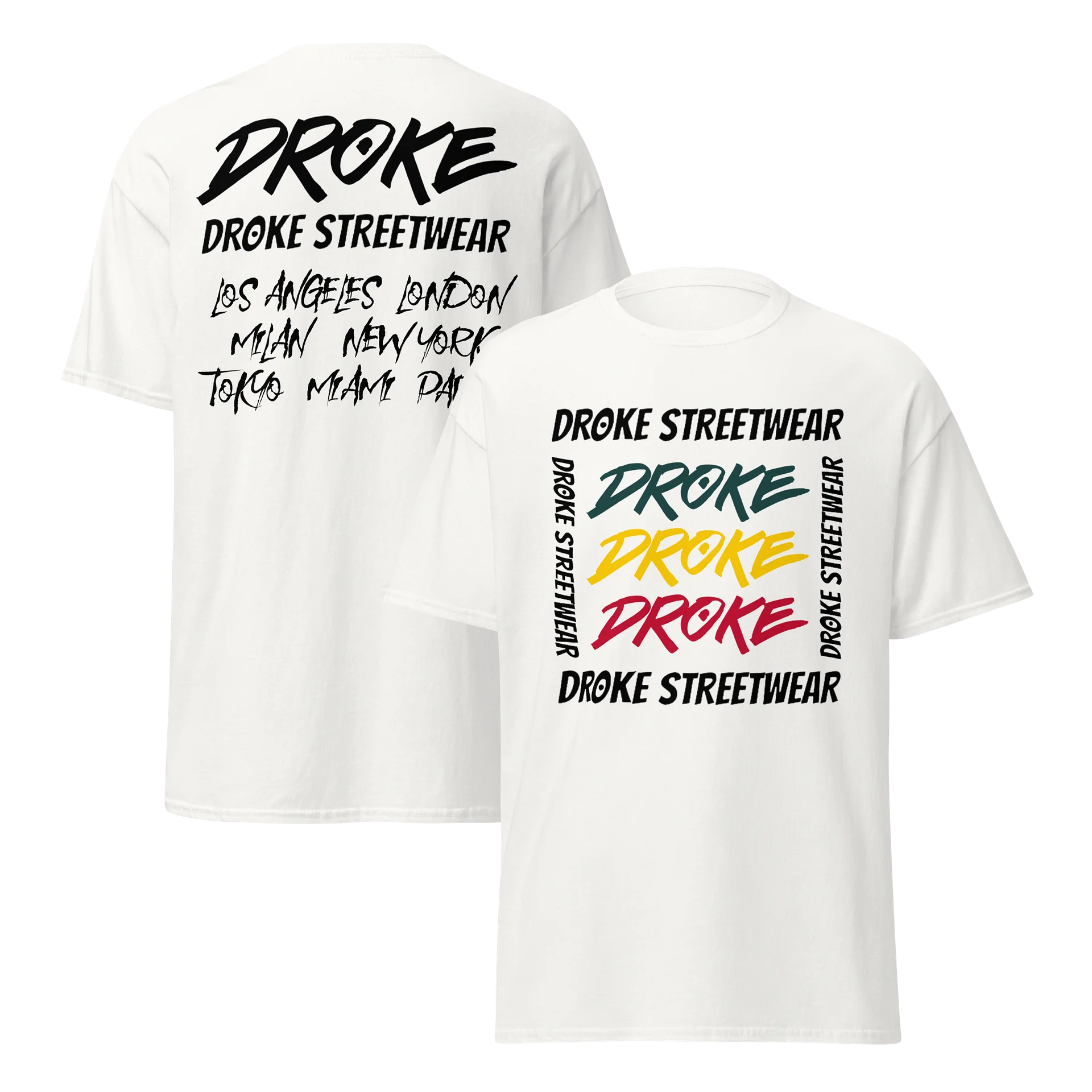 DROKE - RASTA Collage T-shirt product image (5)