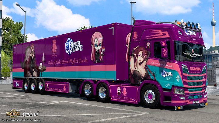 [ETS2] HMS Duke of York (Eternal Night's Carola) - Azur Lane [Combo Skin] product image (1)