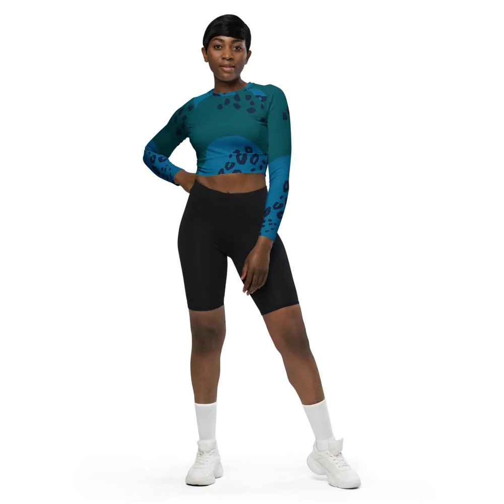 Dynamic Animal Print Crop Top product image (6)