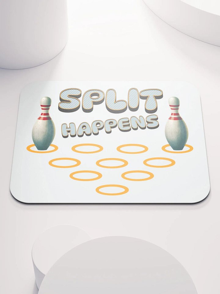 Split Happens 10pin Bowling Classic Mouse Pad product image (2)