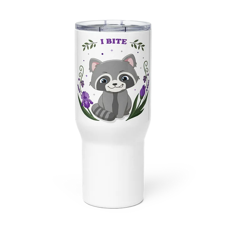 I Bite Raccoon Travel Mug product image (1)