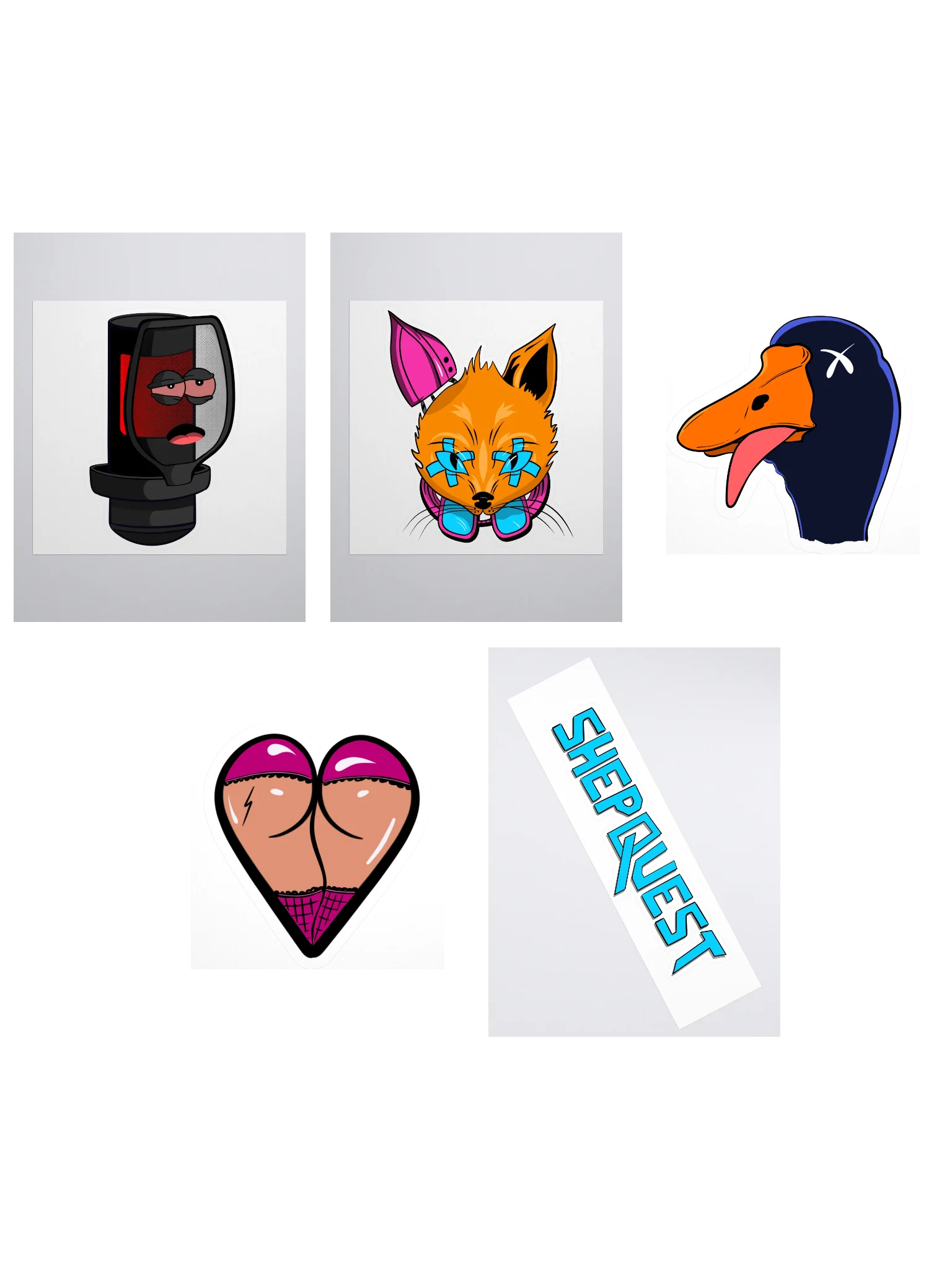 ShepQuest Sticker Bundle product image (1)