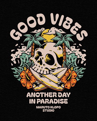 “ GOOD VIBES - ANOTHER DAY ”
Premade Design Available for Sale ✅

• Exclusive — sold to one buyer only
• Text & colors can be...