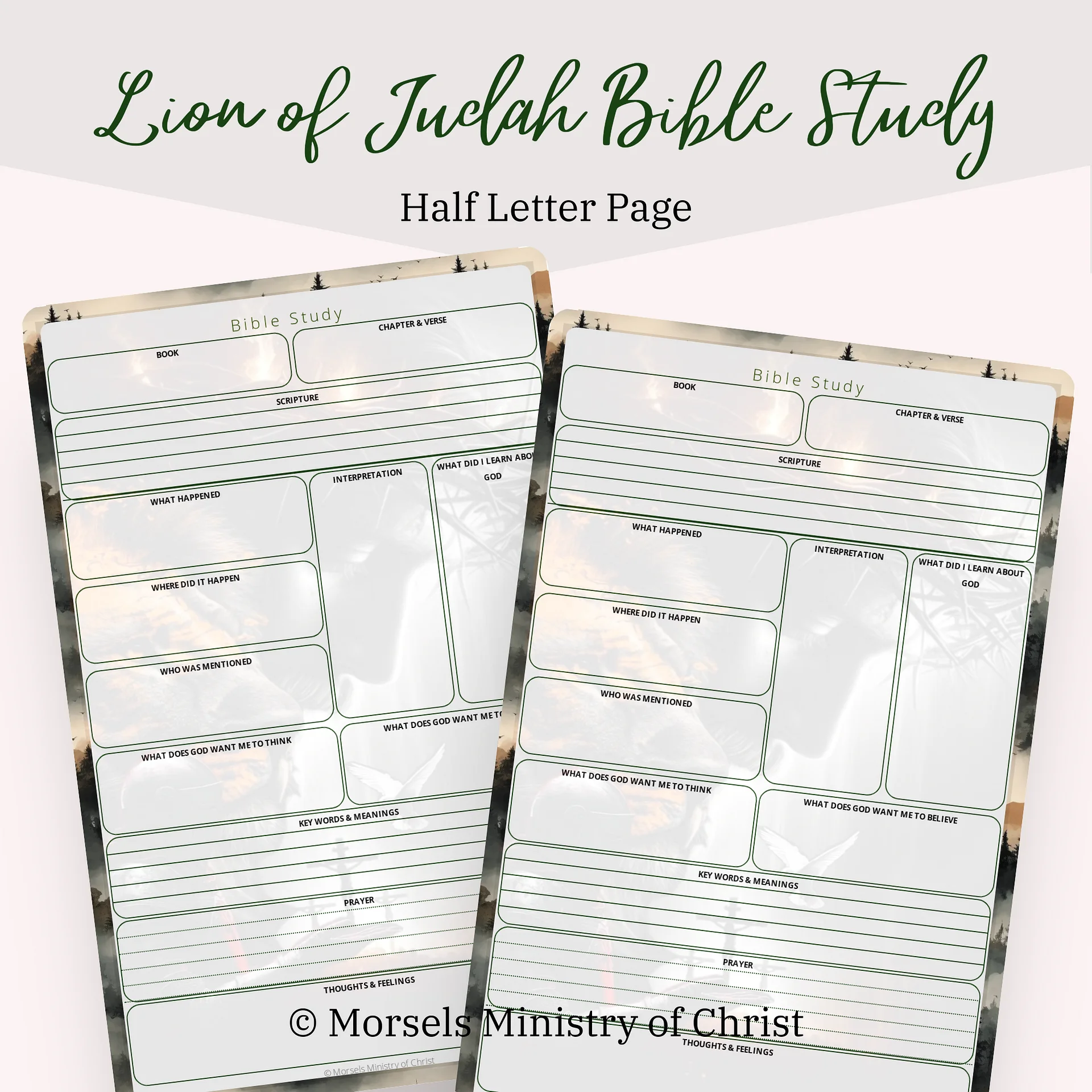 Lion of Judah Bible Study [020904] product image (1)