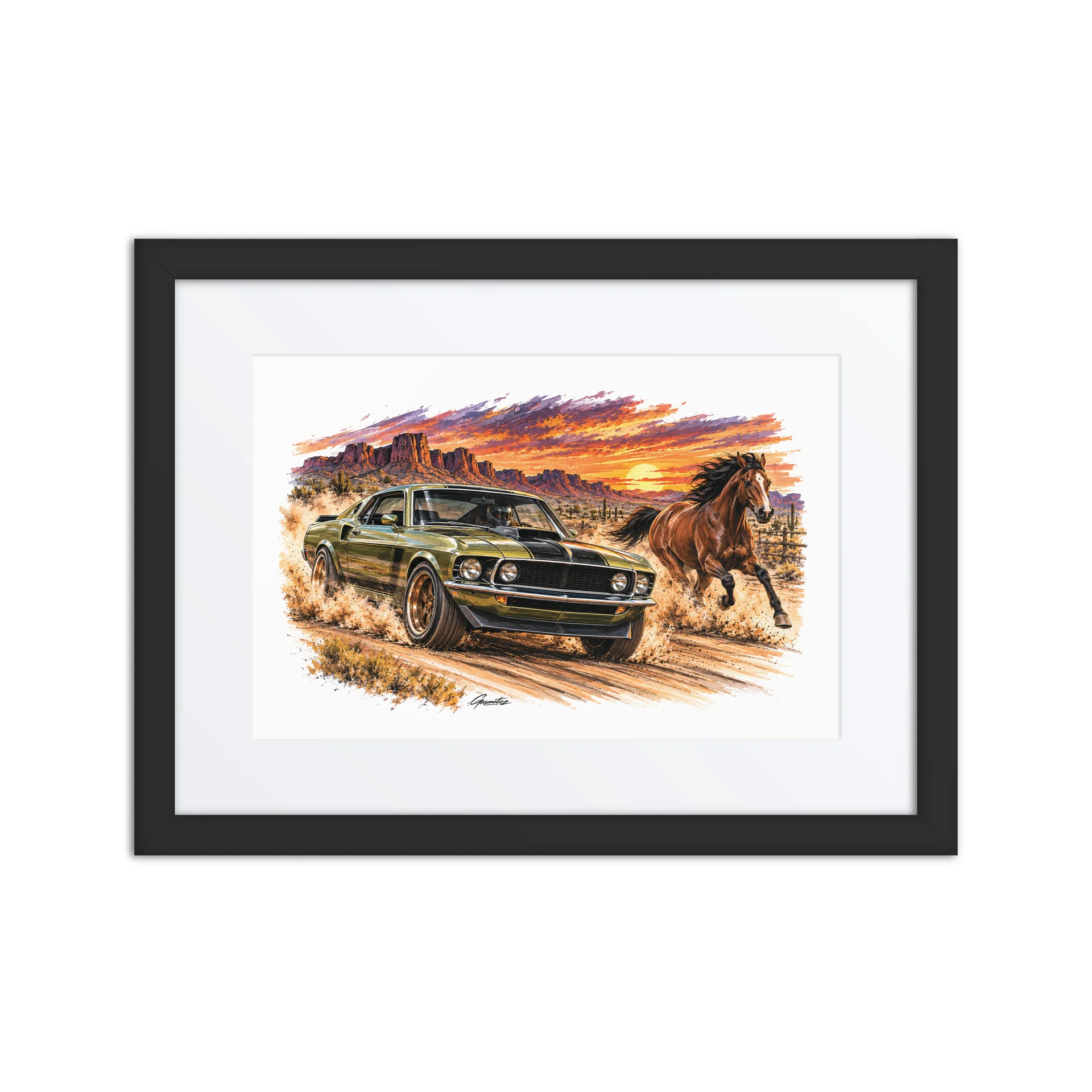 Wild Horse Run — Classic American Muscle product image (1)