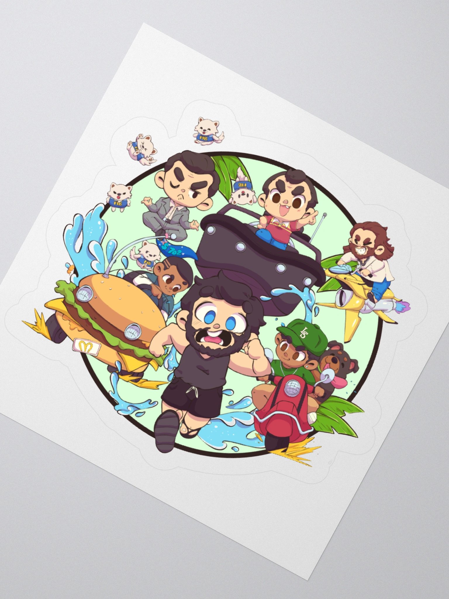 Running from Chaos Sticker product image (4)
