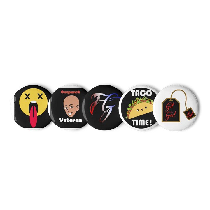 Set of badges product image (3)