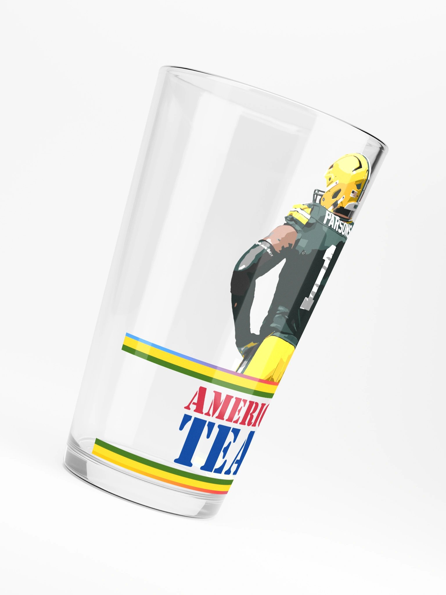 Parsons America's Team Shaker Pint Glass product image (6)
