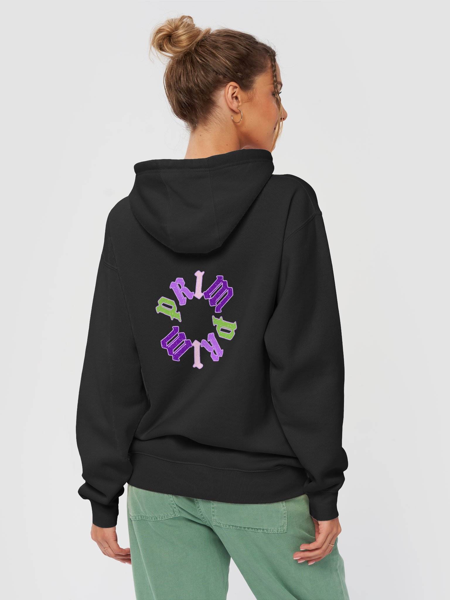 Prim Circle Textual Hoodie product image (4)