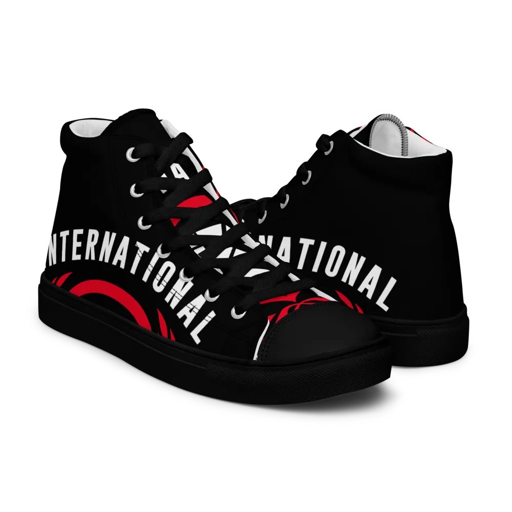 IFBNewsfeed.Org's Men's High Top Canvas Shoes product image (7)