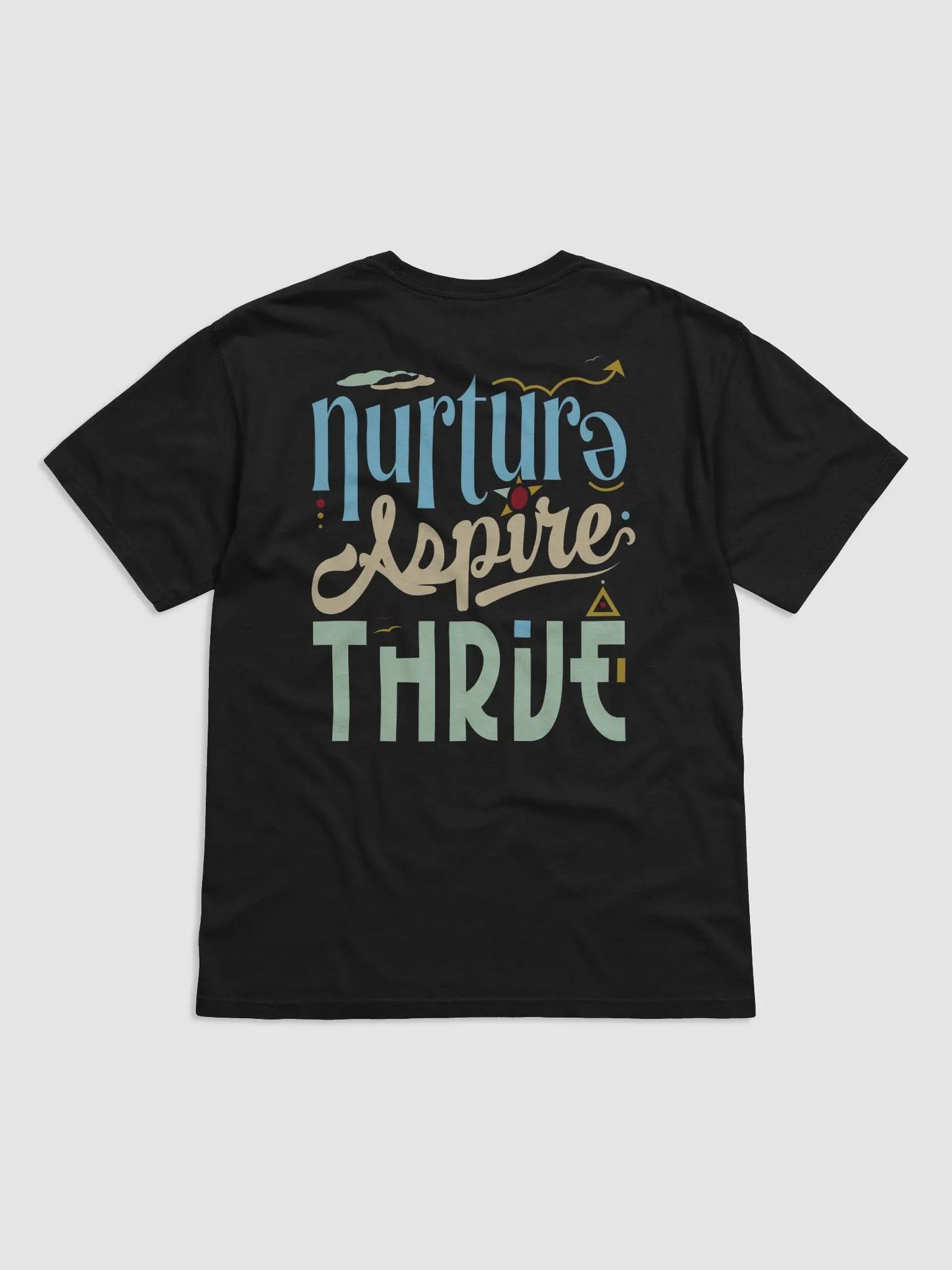 "Nurture Aspire THRIVE" Signature T-shirt product image (2)