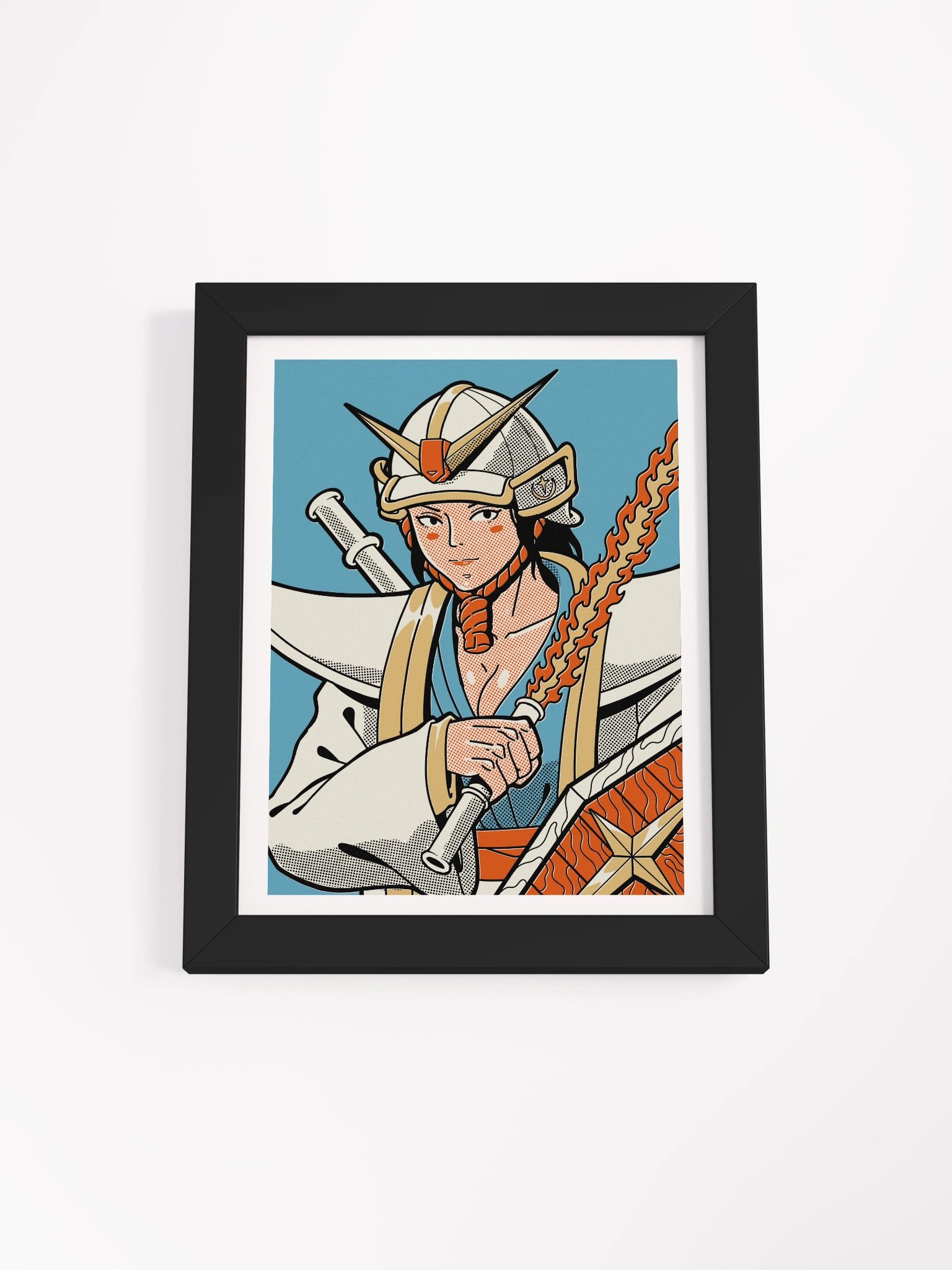 Samurai Warrior Stylized Poster product image (3)