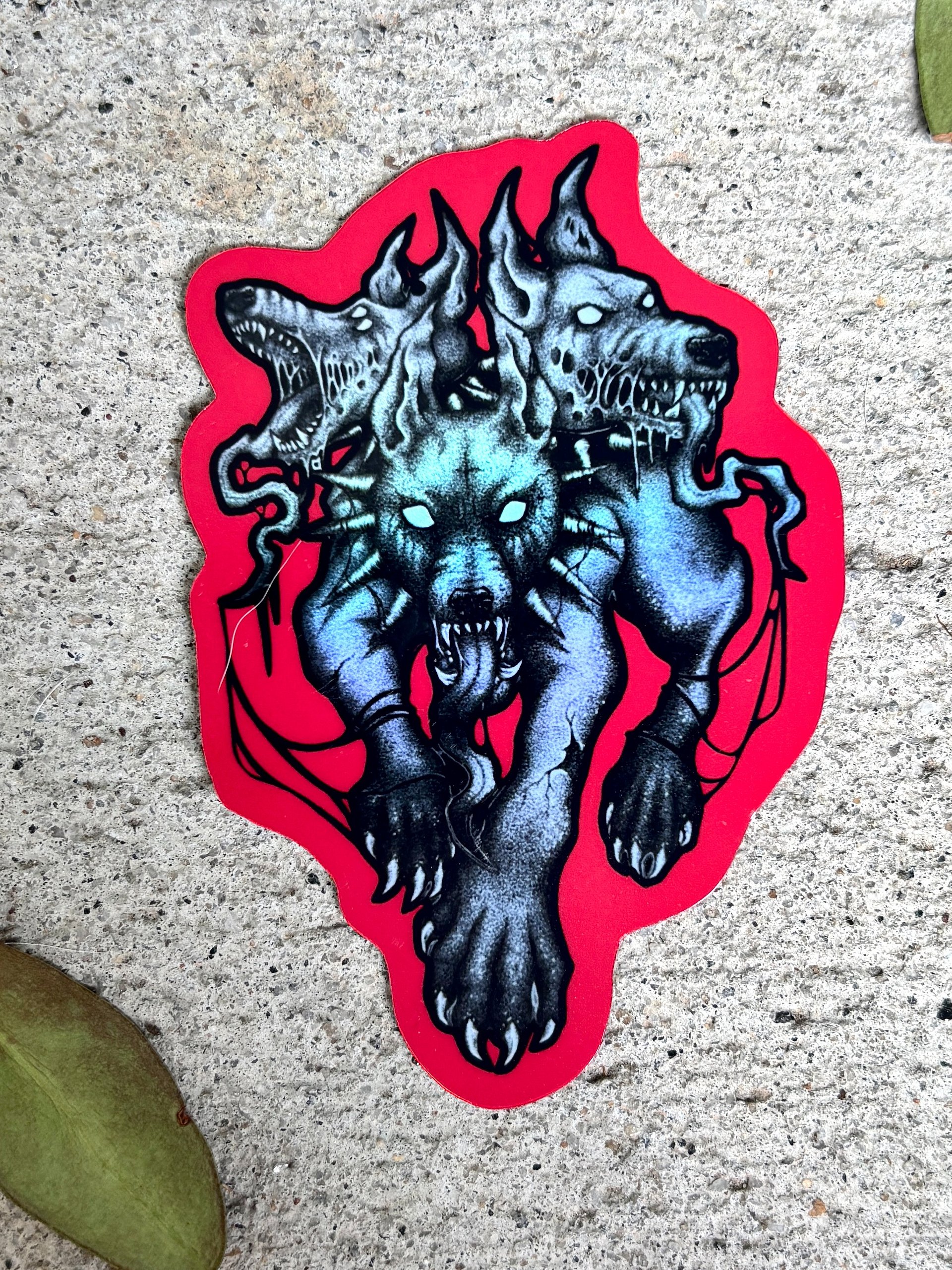 Holographic Doggo Vinyl Sticker product image (1)