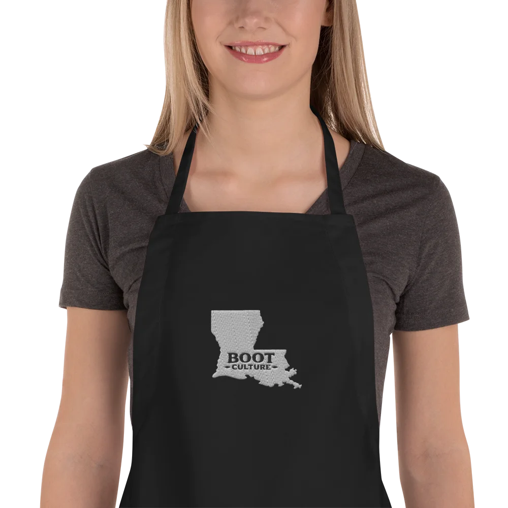 Boot Culture – Pitmaster Logo Apron (Black) product image (1)