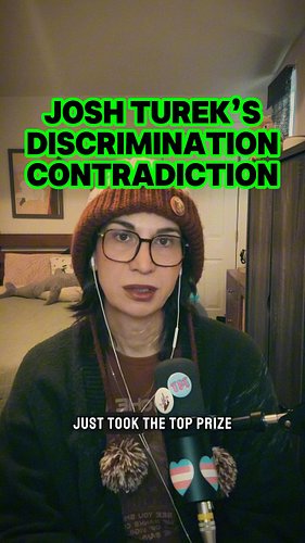 Josh Turek says no Iowan should face discrimination, yet trans Iowans are already facing massive barriers to employment and h...
