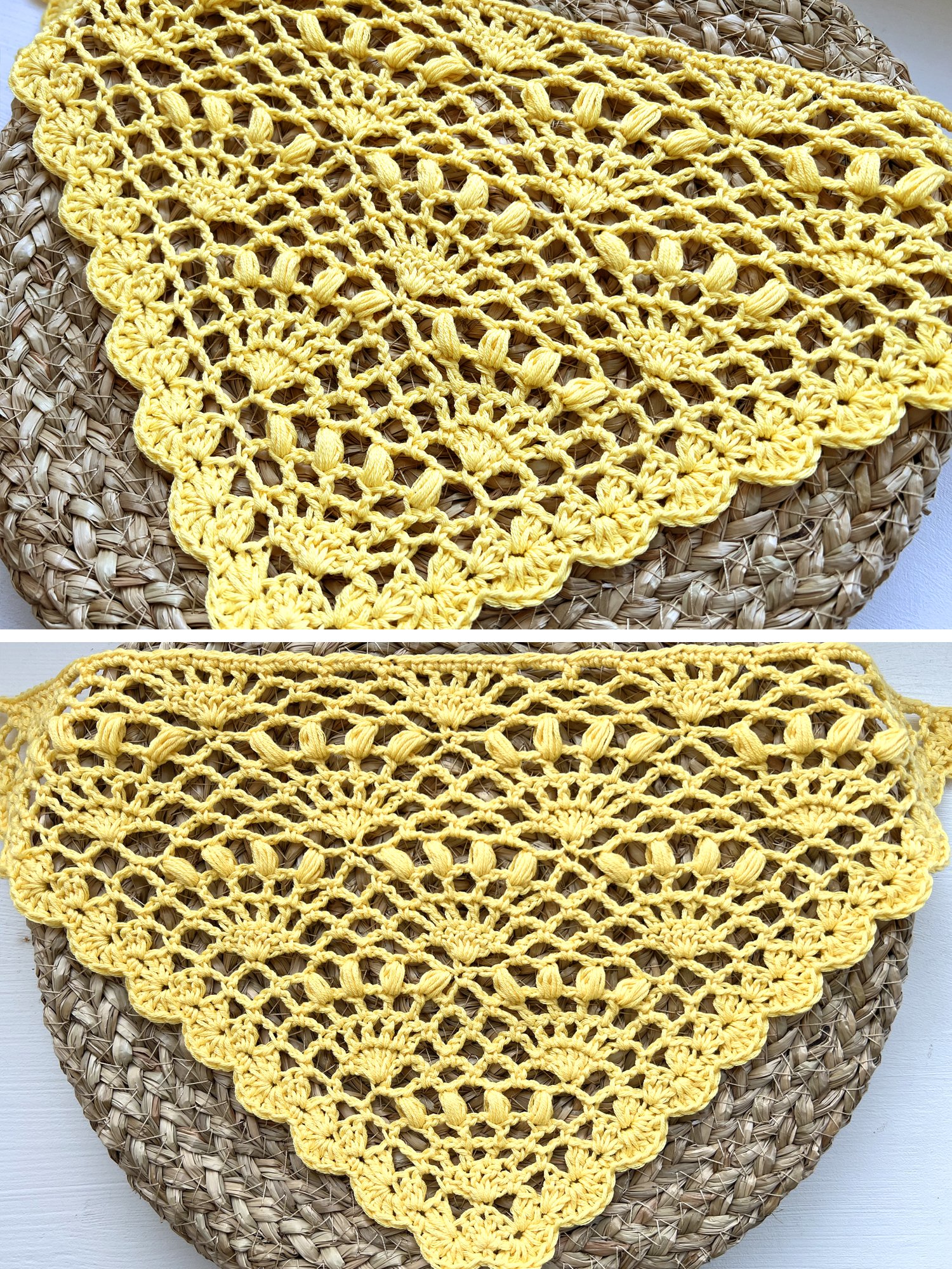 Crochet Pattern: The Spring Blossoms Bandana product image (2)