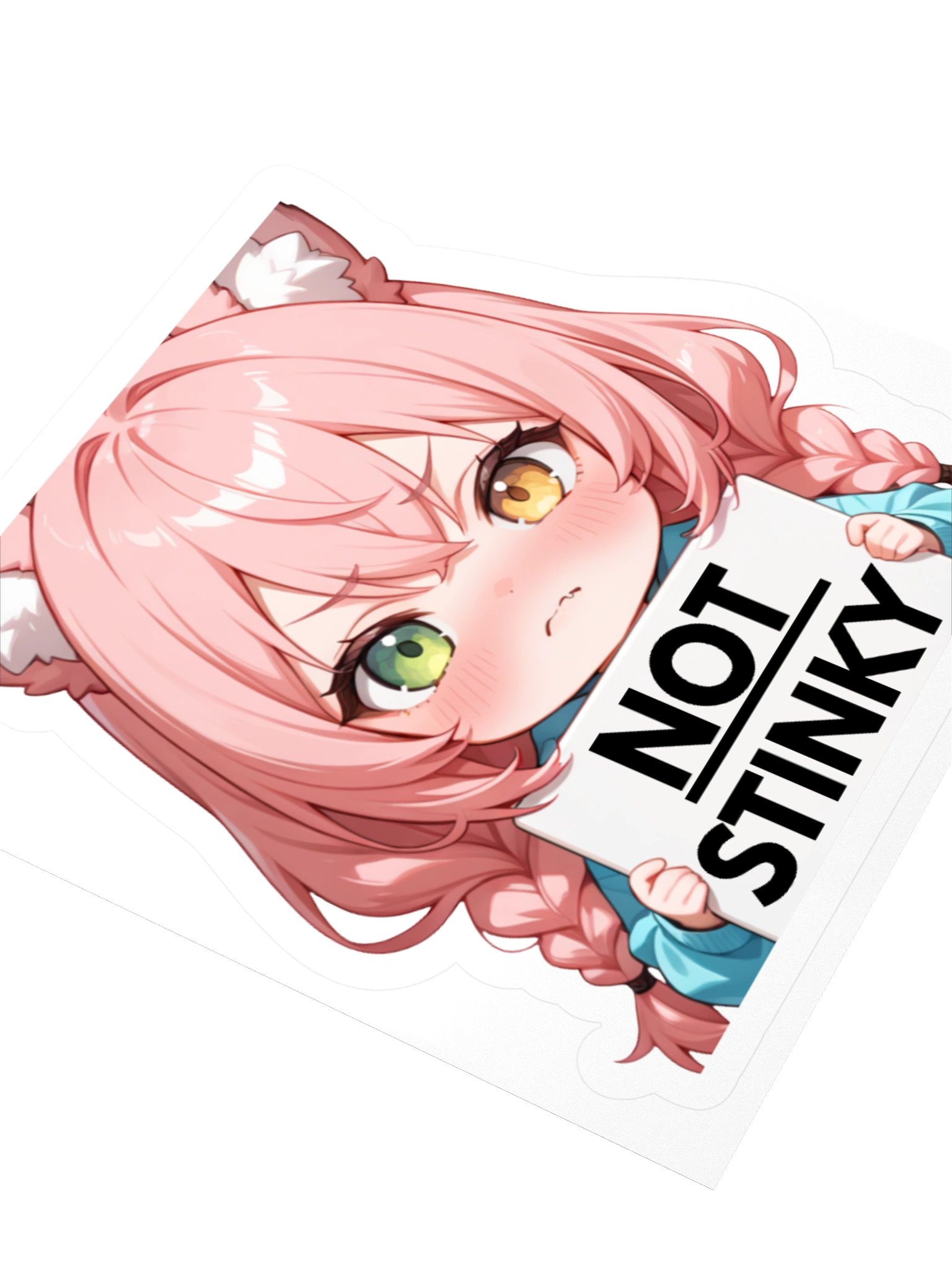 Not Stinky – Angry Fox Sticker product image (3)