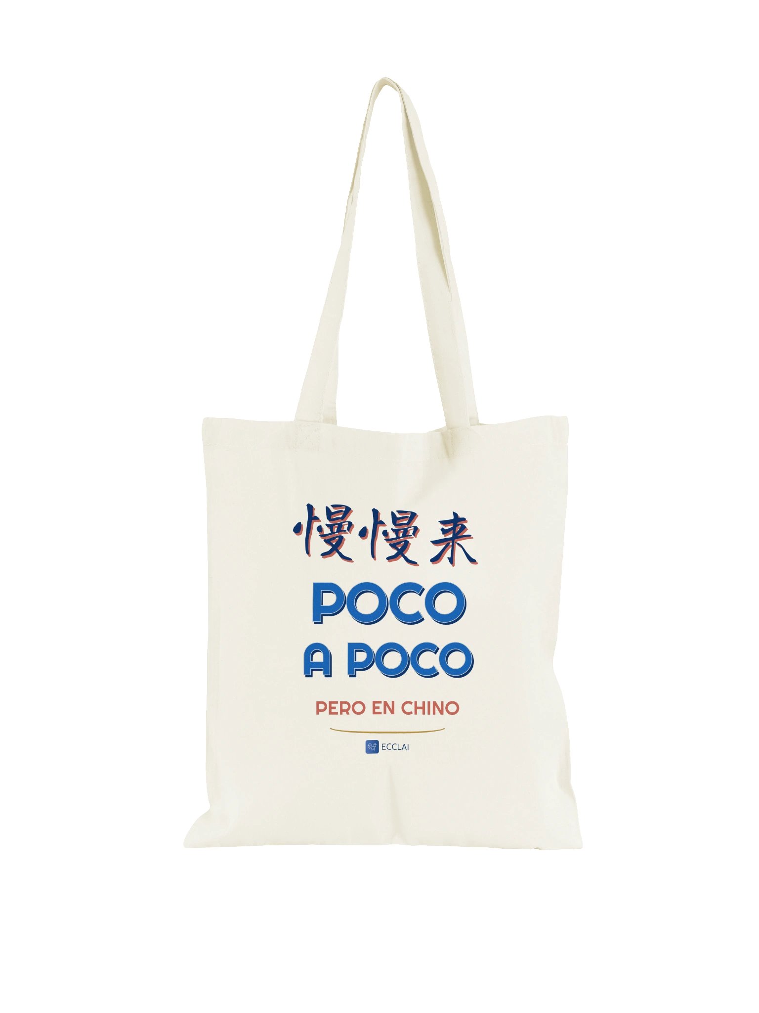 Tote bag ECCLAI - Poco a poco, pero en chino product image (1)
