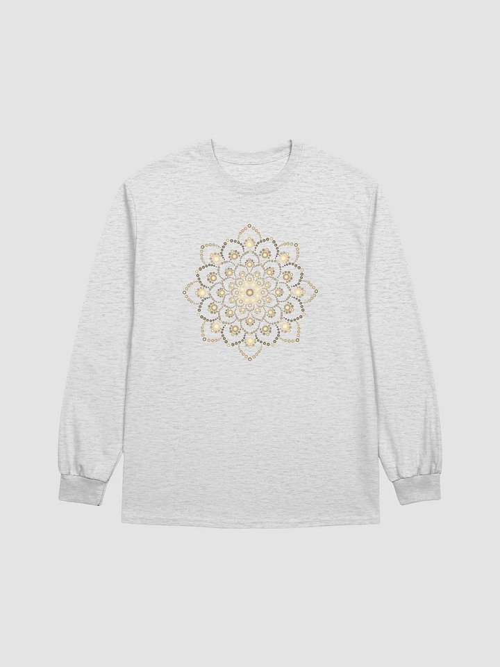 Golden-Brown Mandala Long Sleeve T-Shirt product image (2)