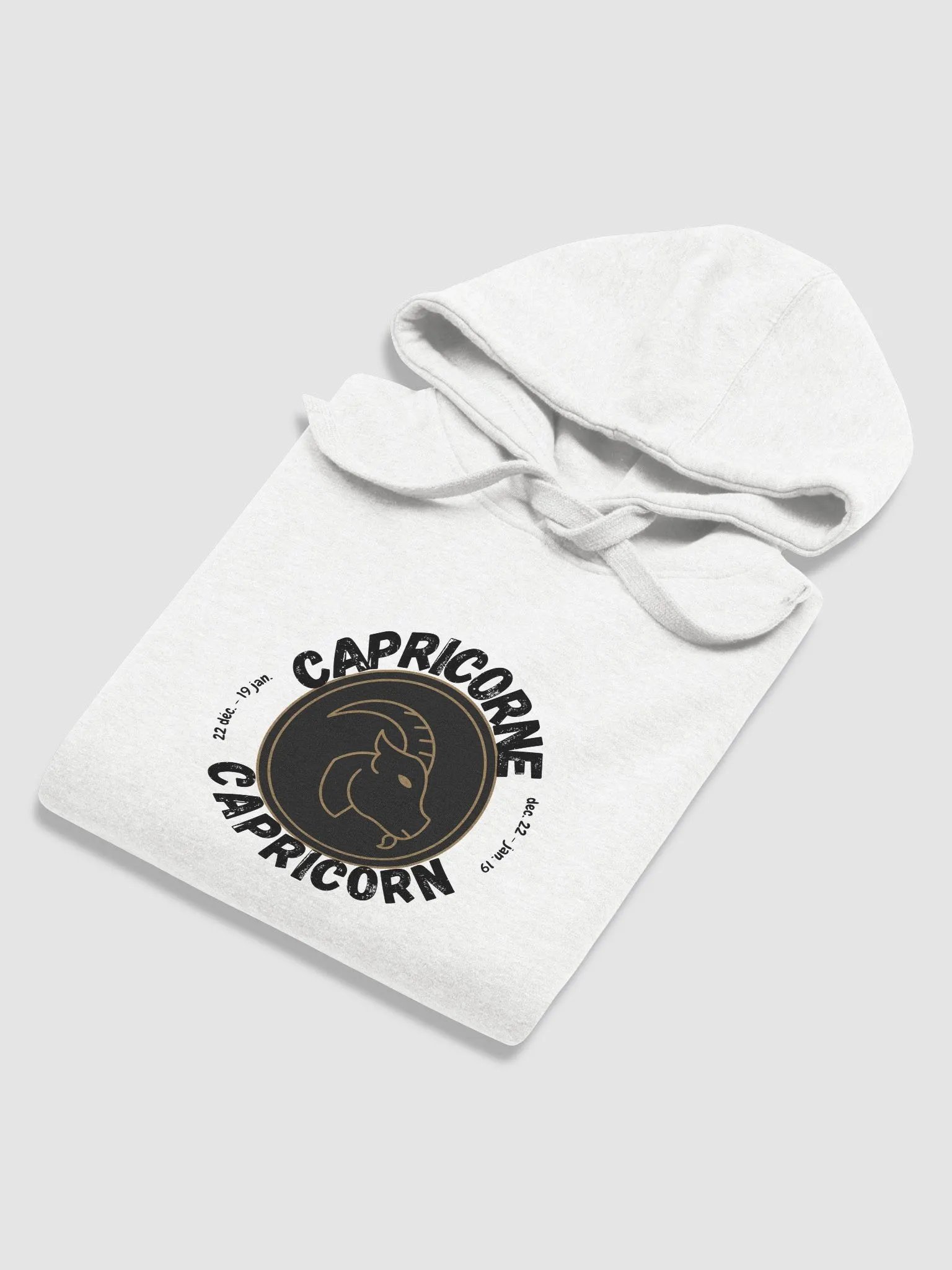 Capricorn Astrological Sign - Mystic Goat Emblem Hoodie product image (2)