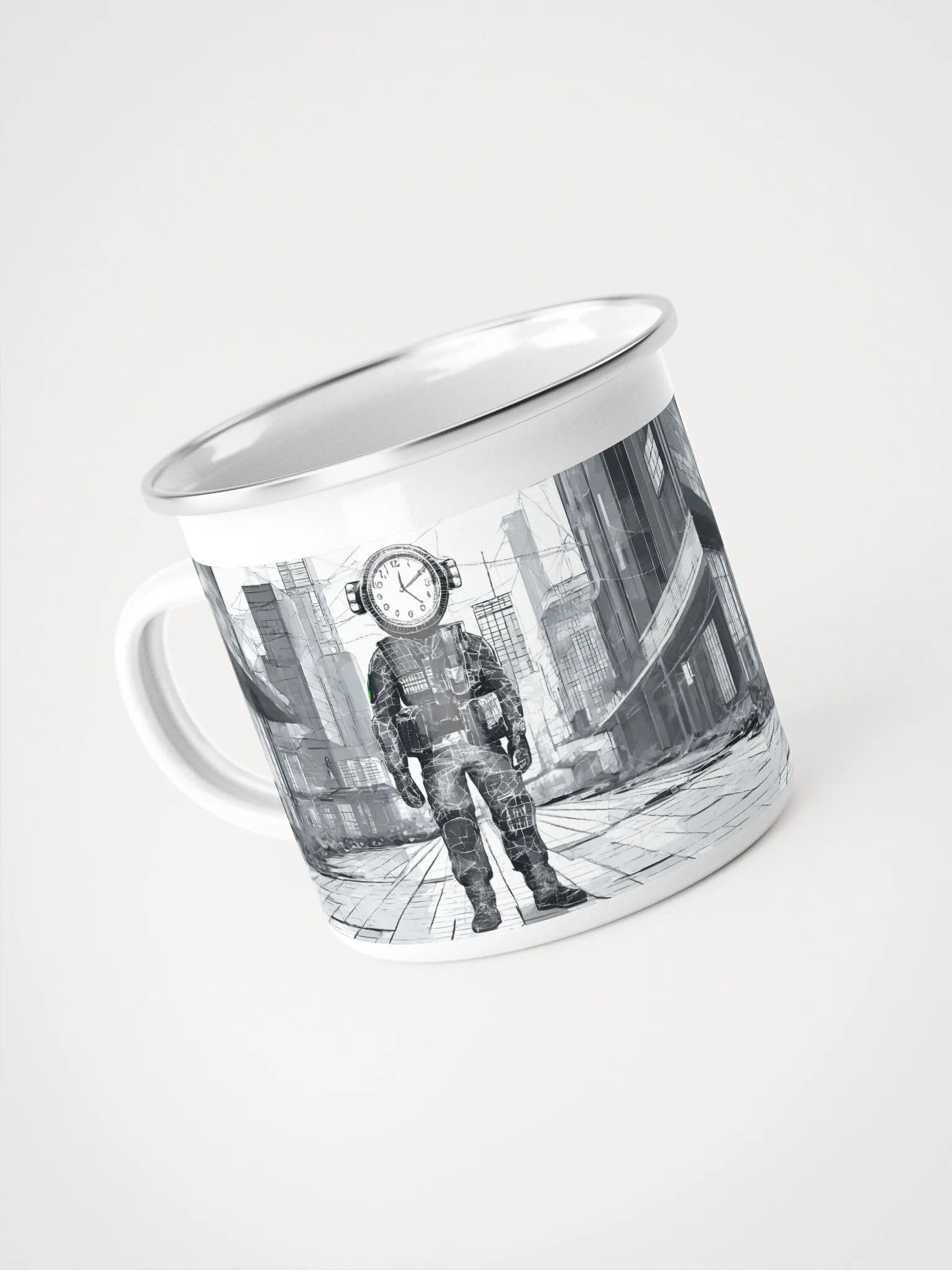 Tarkov Time: Sketch Enamel Mug product image (4)