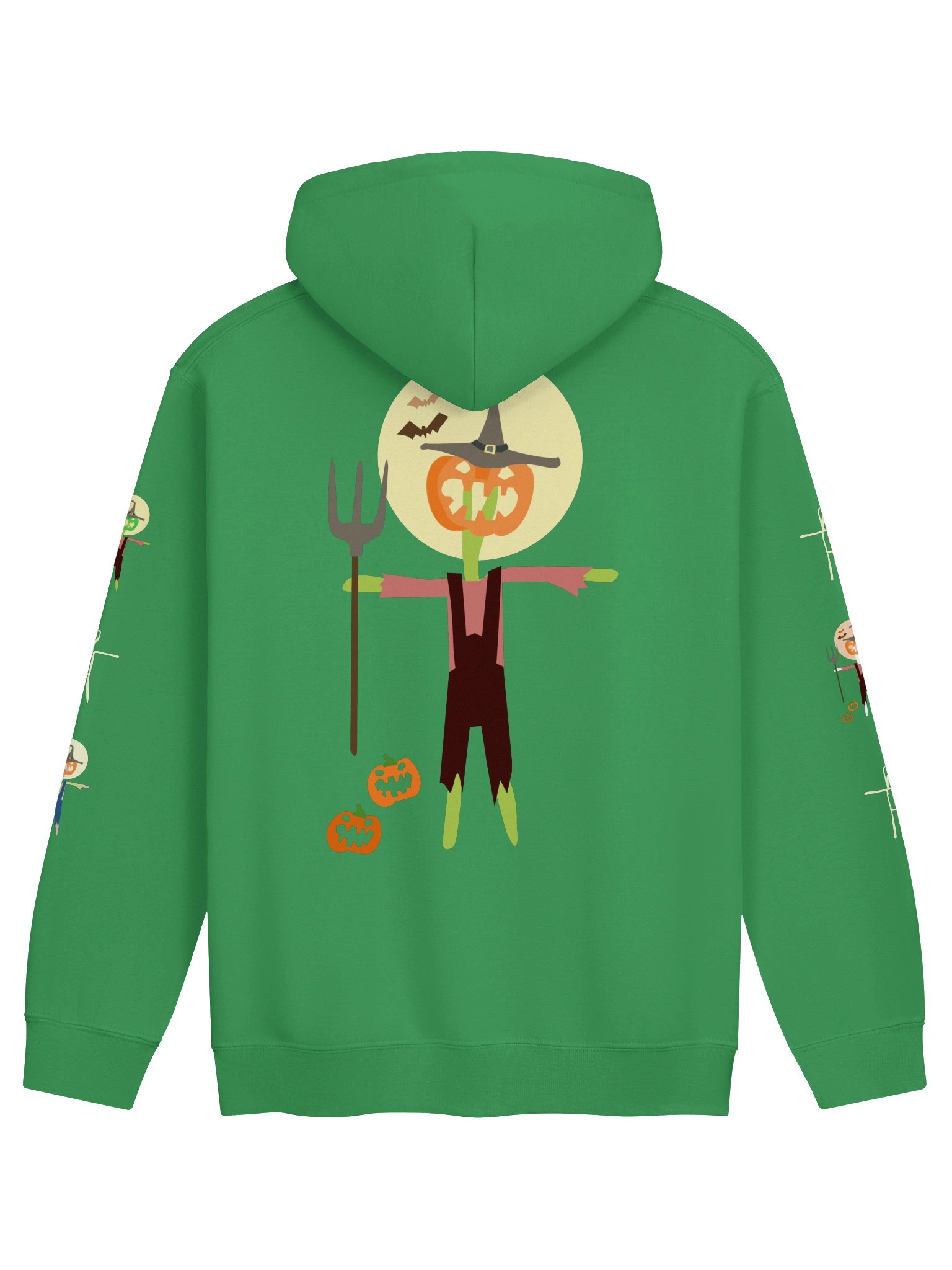 HANS DUVITIXOTE® Halloween Hoodie Green product image (10)