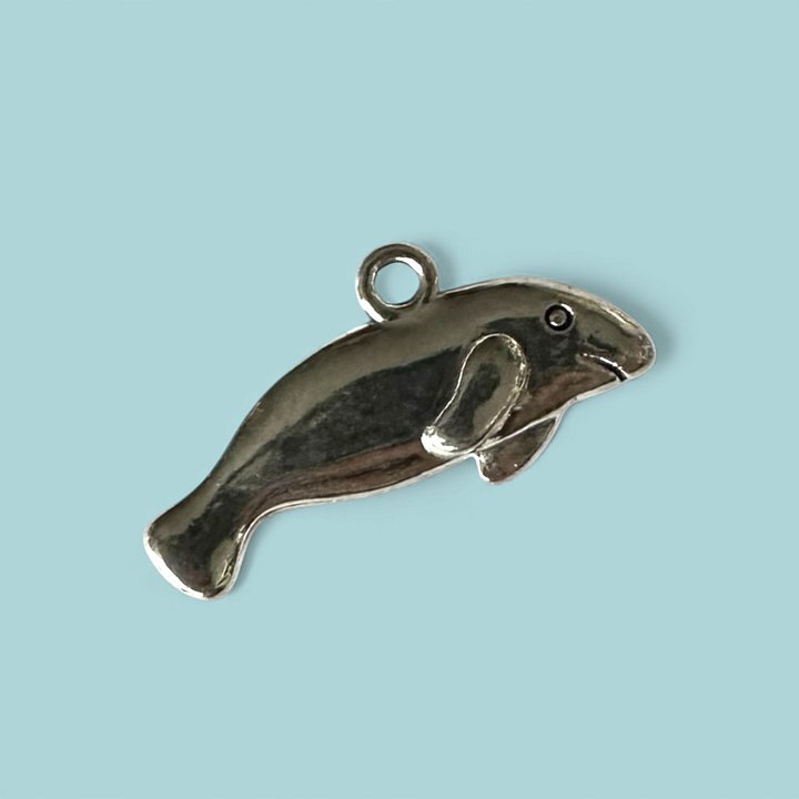 Manatee Silver Whinny Winners Braid and Bridle Charms for Horses | Little Shop of Ponies product image (1)