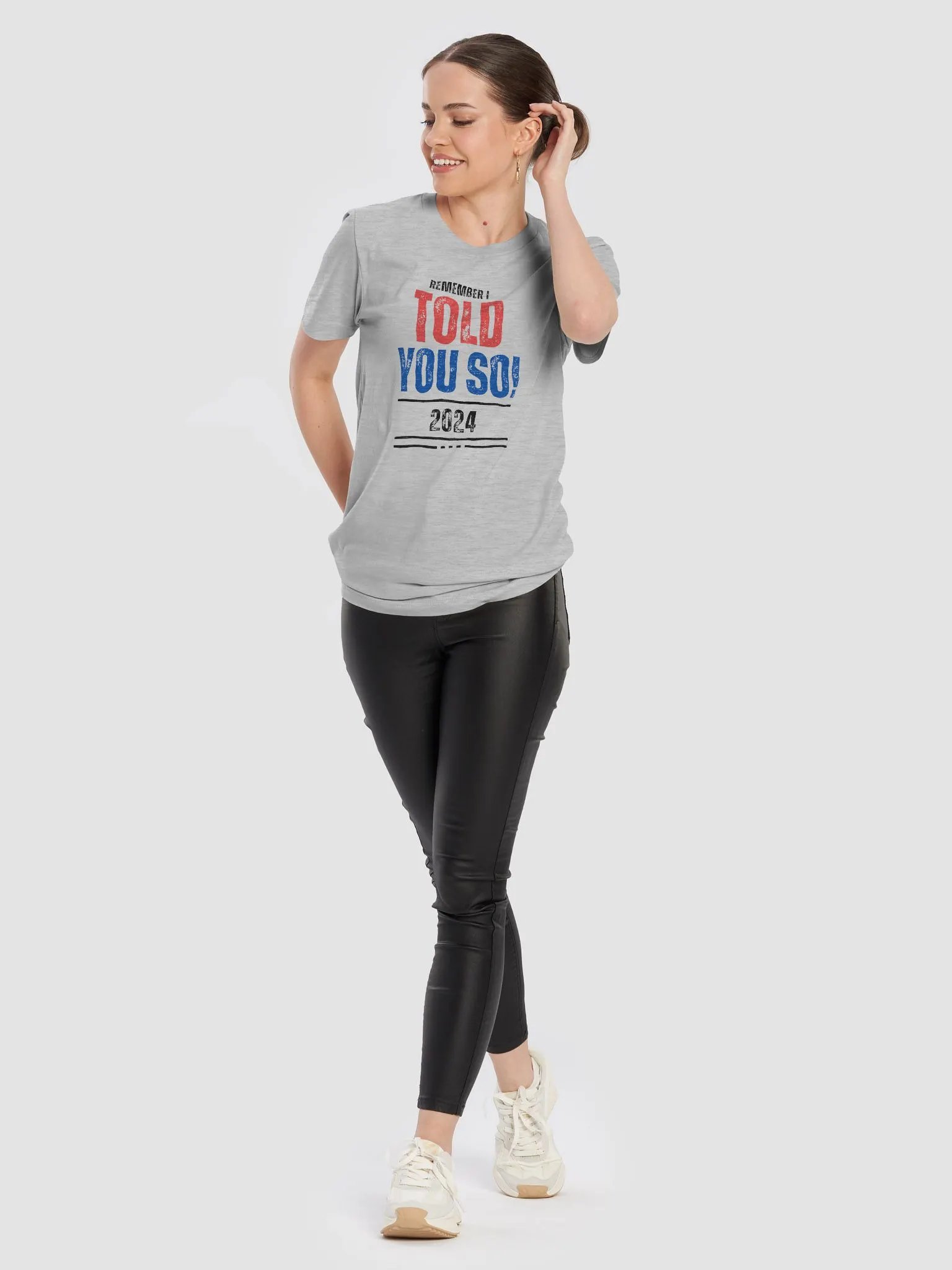 Bold Statement Tee: TOLD YOU SO! product image (101)