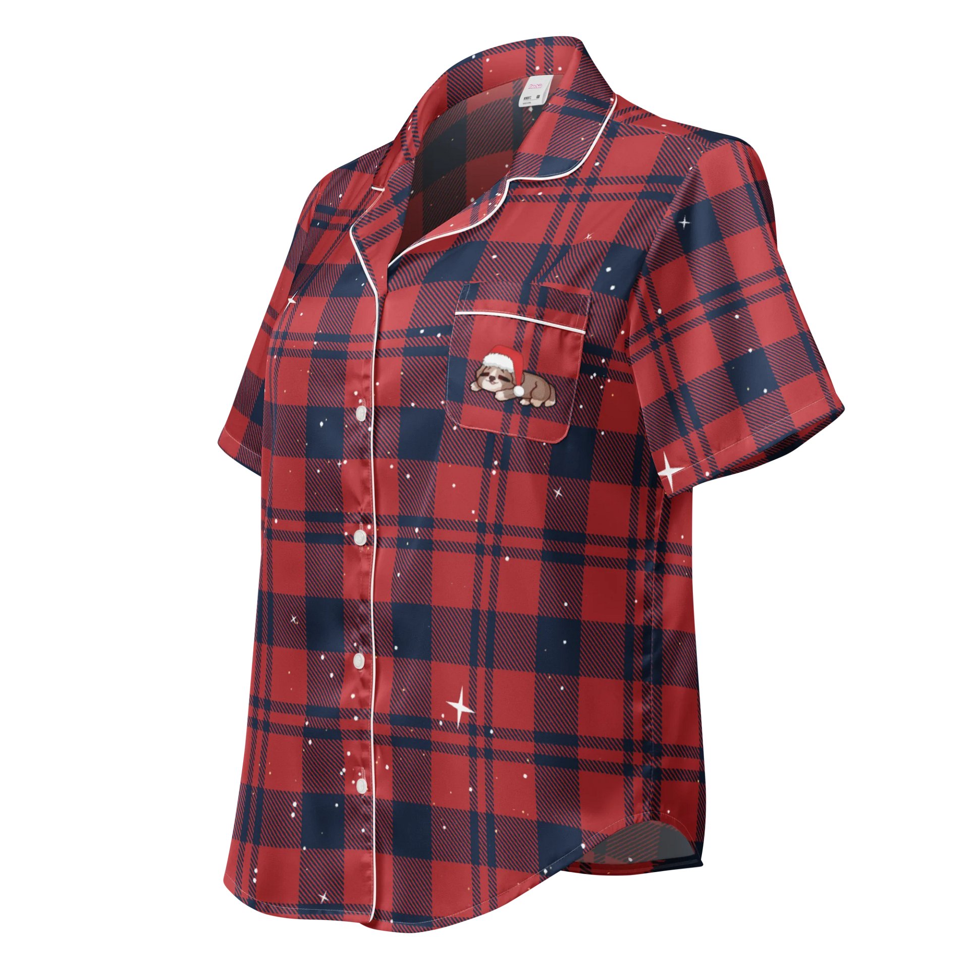 Red Eepy PJ Top product image (1)