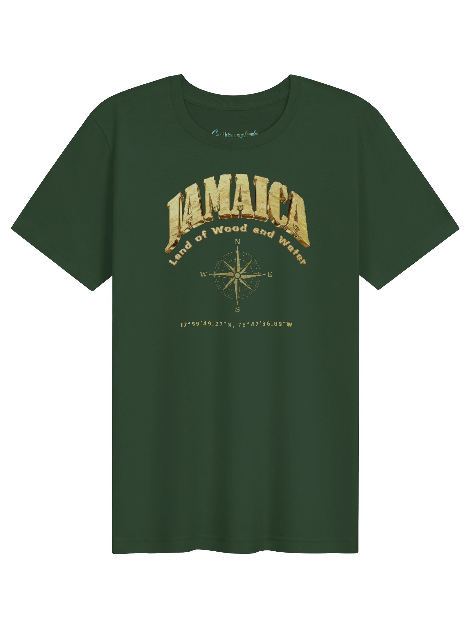 Compass - Jamaica - Vintage Gold | Supersoft T-Shirt product image (1)