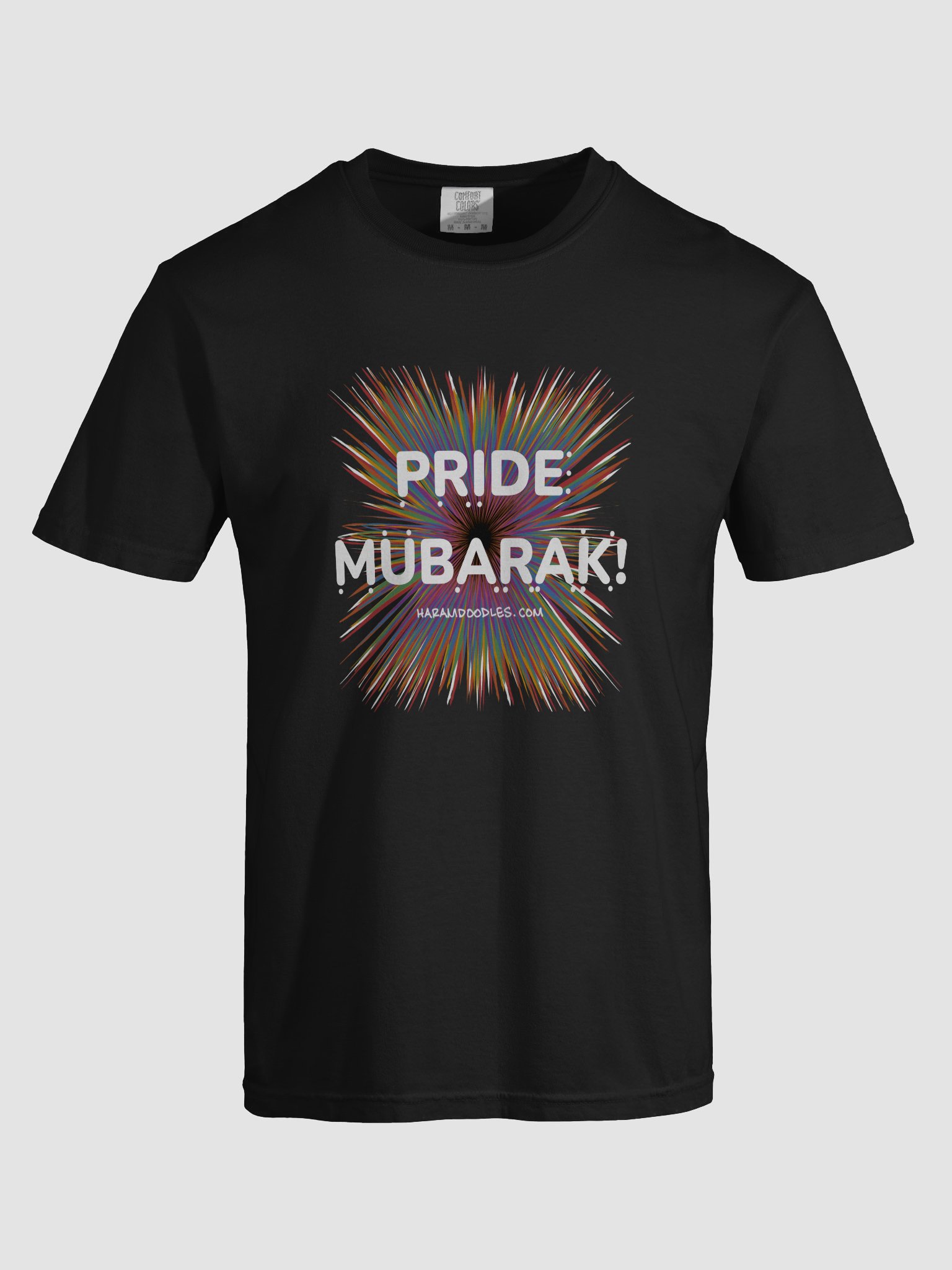 Pride Mubarak Heavyweight T-Shirt product image (4)