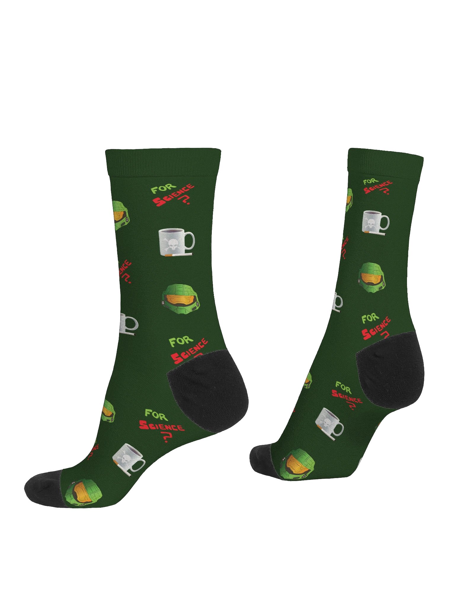 Cigarettes, Coffee, & Halo Premium Socks product image (4)