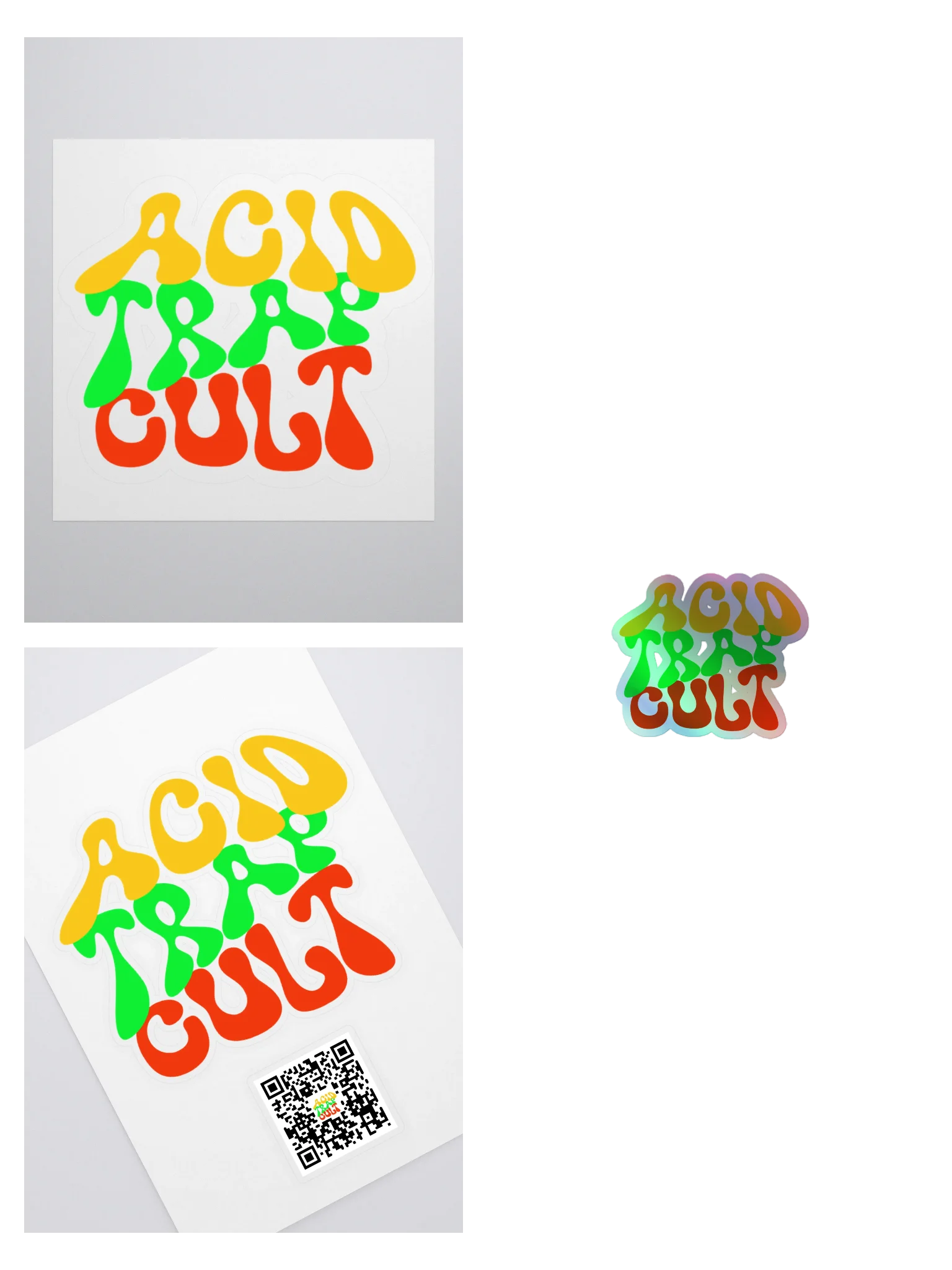 AcidTrapCult Sticker Bundle product image (1)