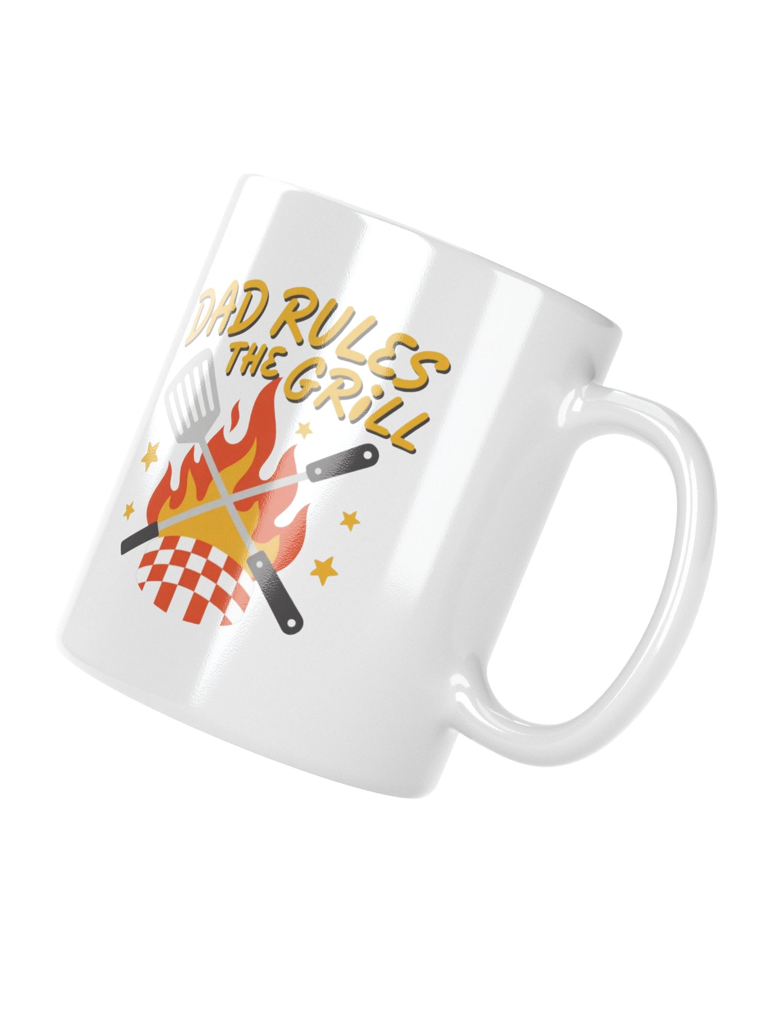 Dad Rules the Grill Coffee Mug product image (11)