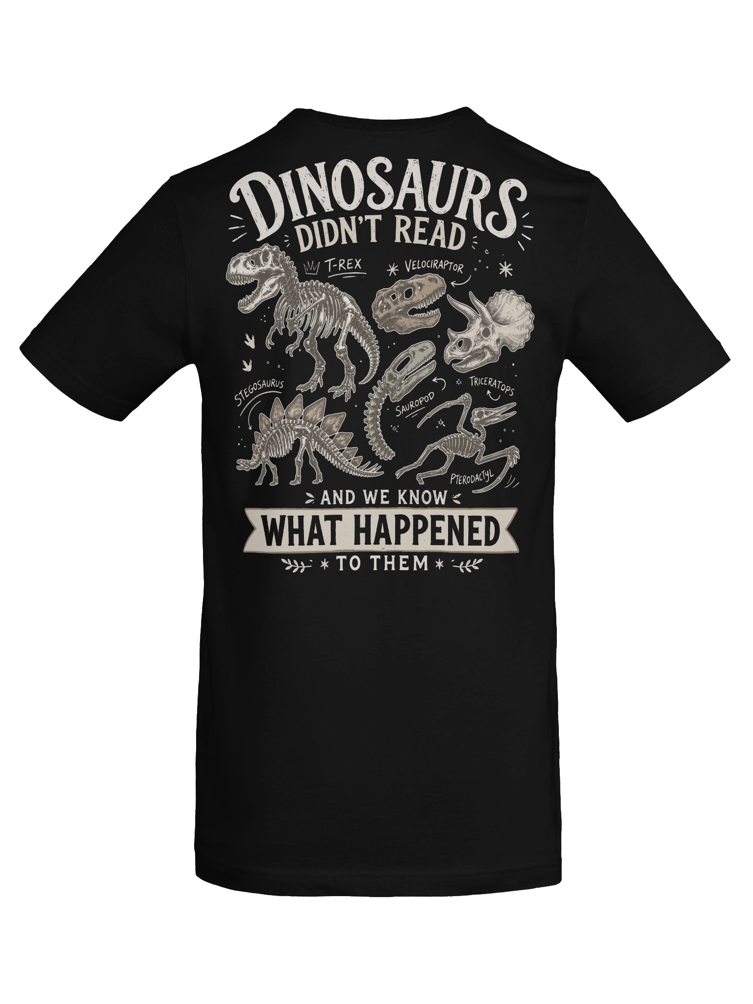 History Teacher T-shirt Dinosaurs Didn’t Read Vintage Graphic Tee product image (6)