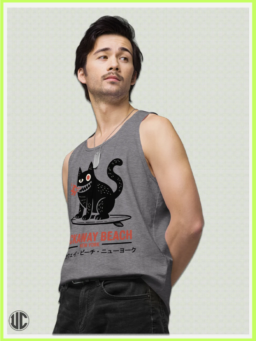 UnkoCon - Rockaway Beach NY Surfer Men's Tank Top product image (4)