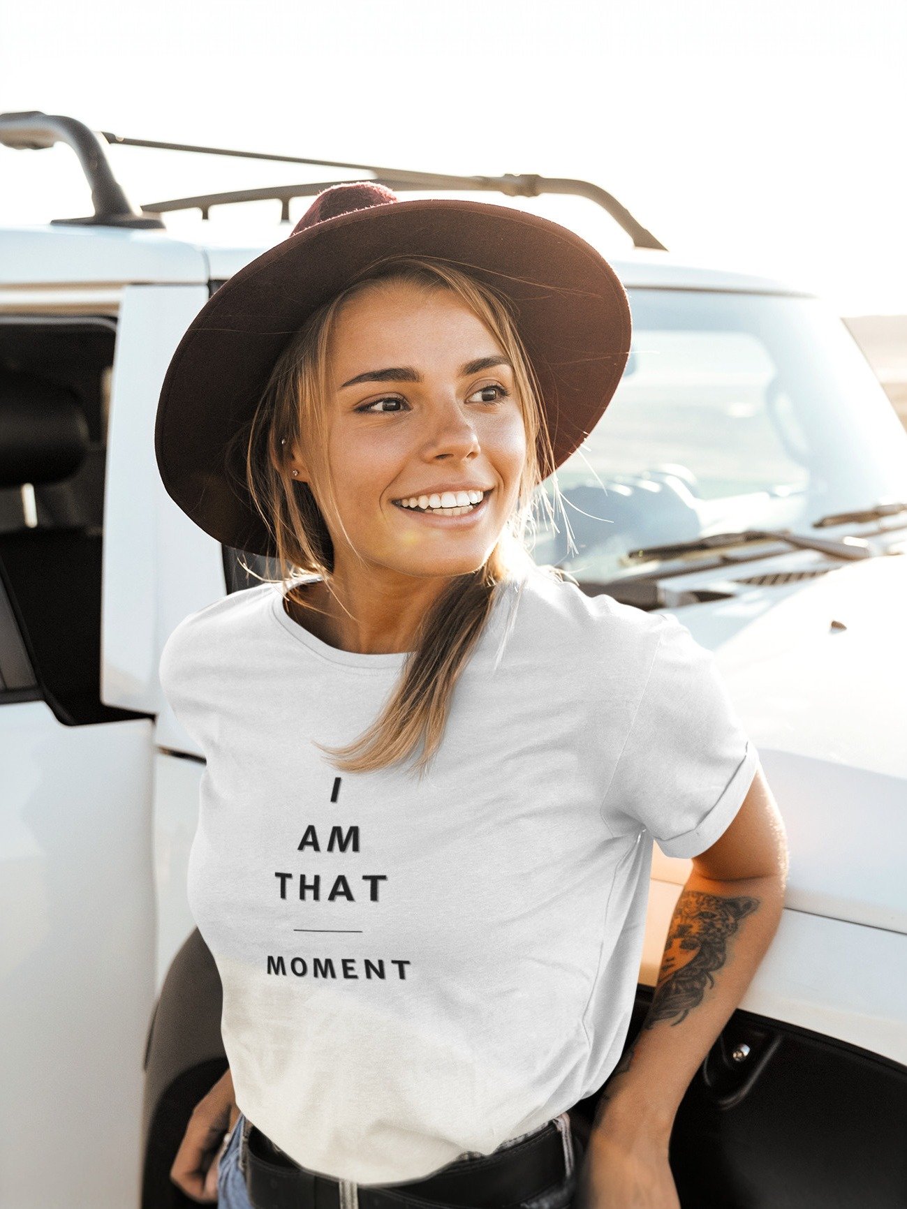 Unisex T-Shirt - MOMENT (Pure Text) product image (1)