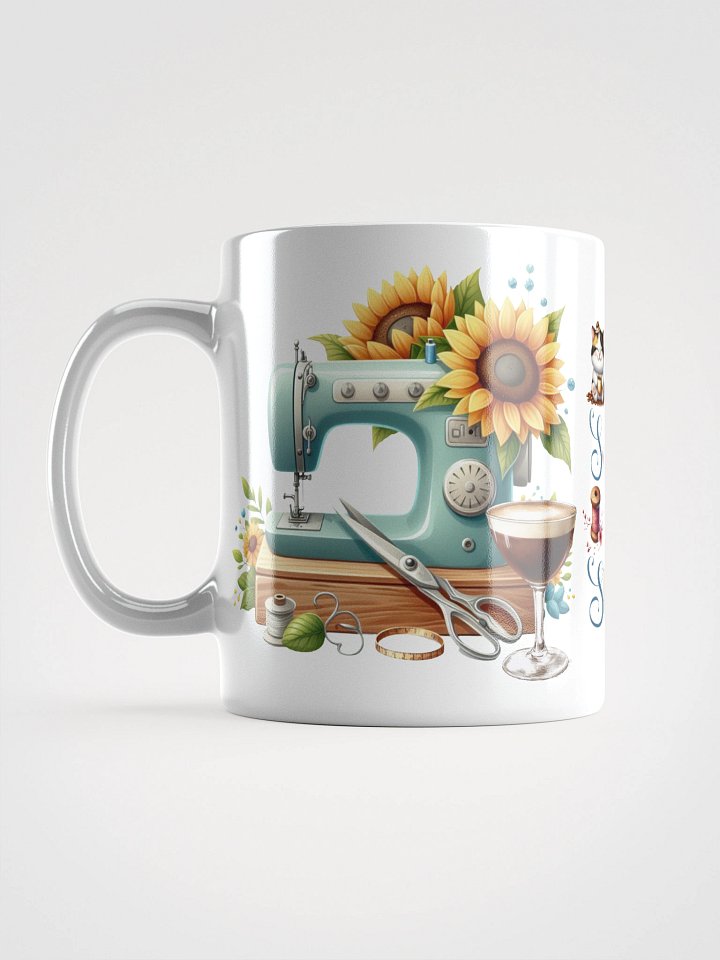 Sunflower Sewing Delight Mug product image (1)
