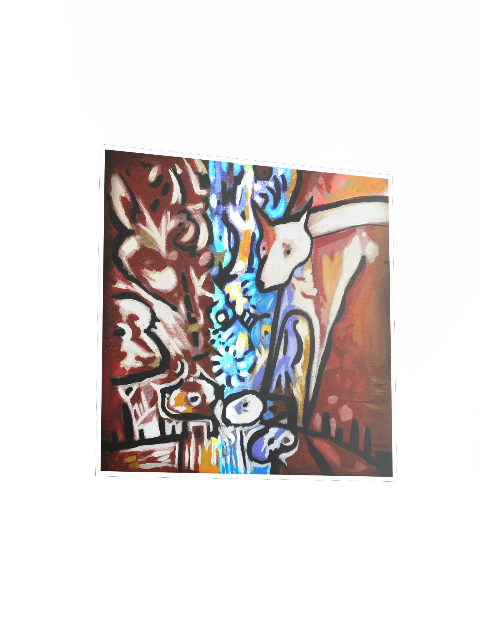 Night Fox Allcolor Enhanced Matte Paper Poster product image (3)