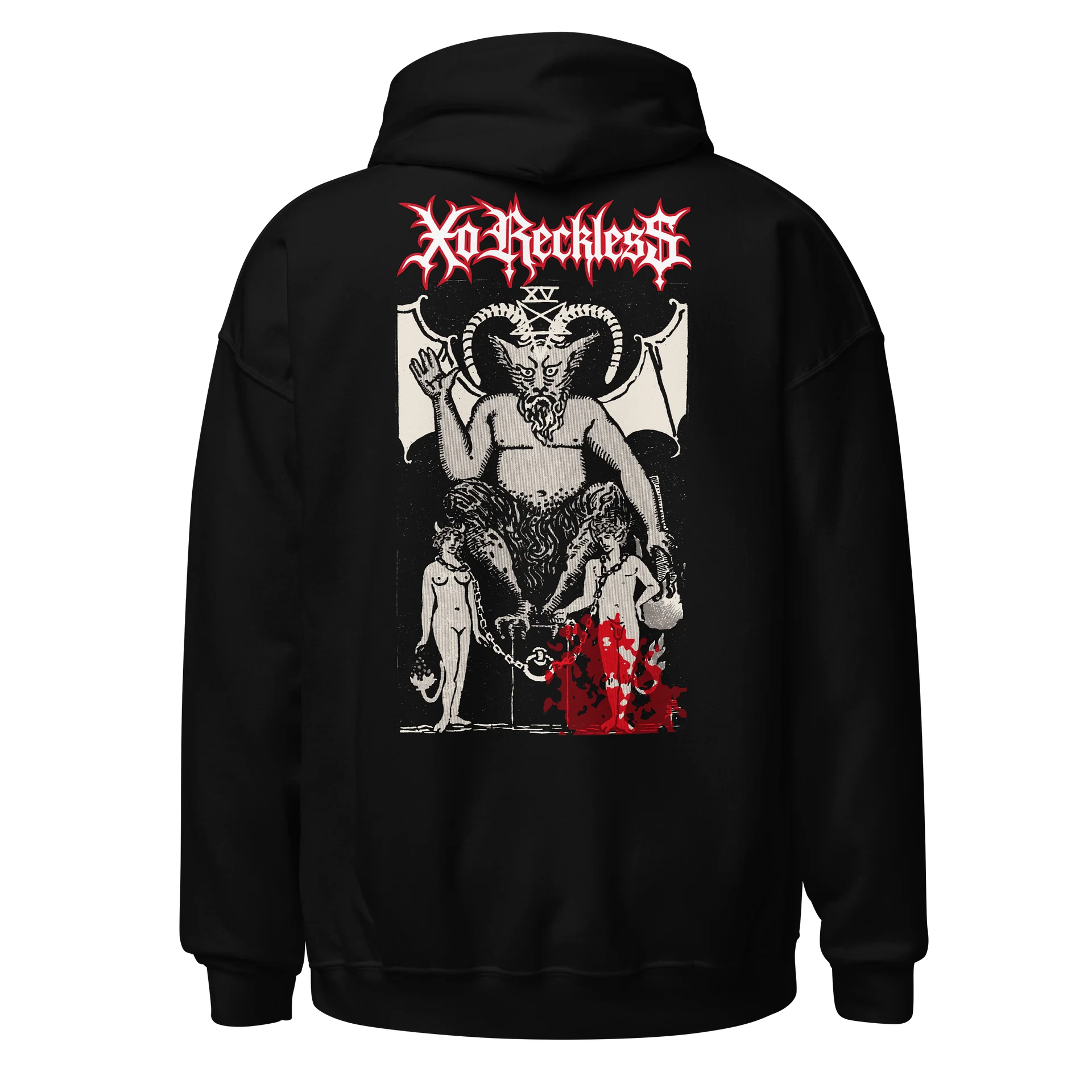 Xo Reckless - XV; The Devil Card Pullover Hoodie product image (4)