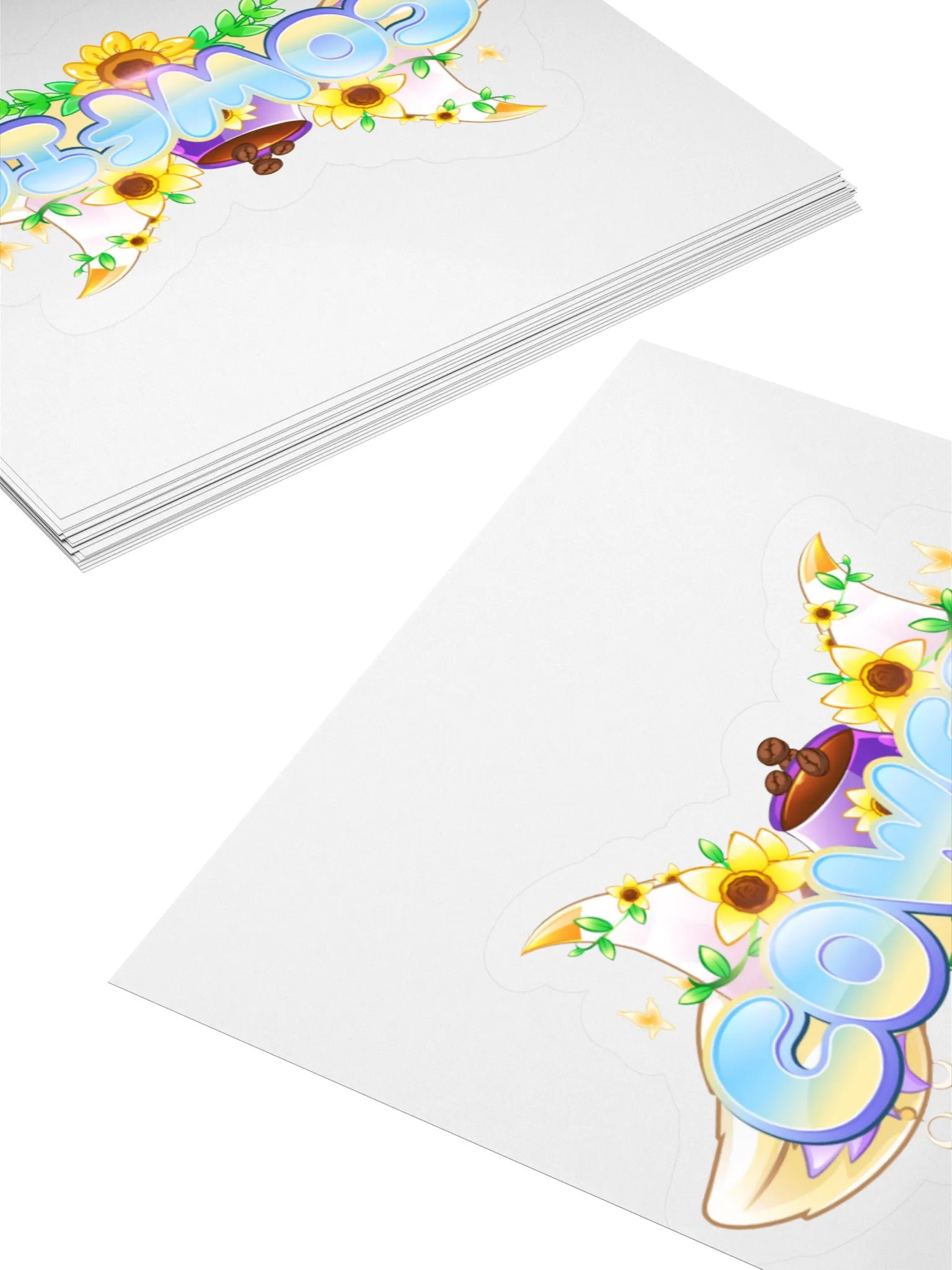 Cowfie Logo Sticker! product image (9)