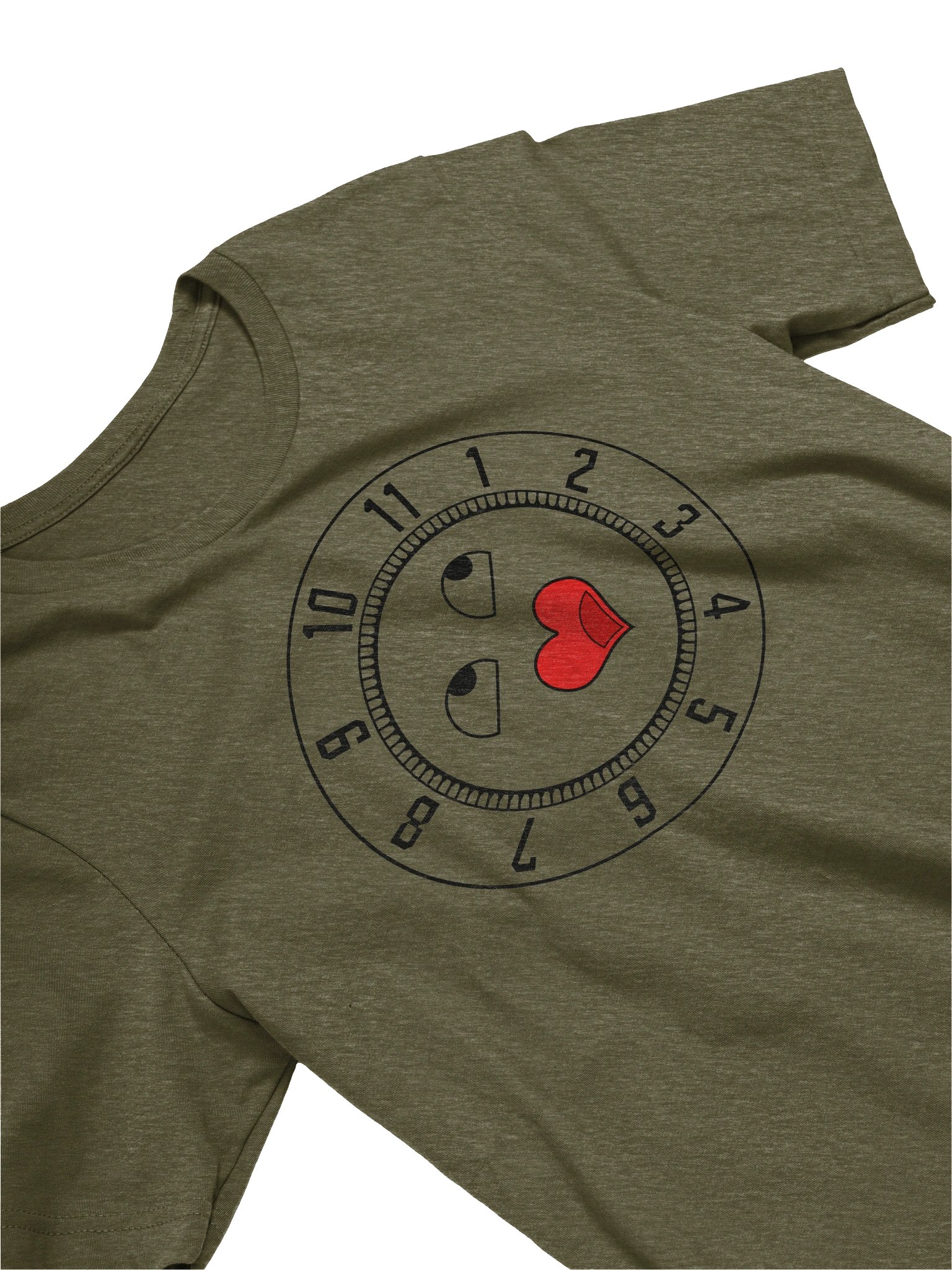 I Love Fuzz - Guitar Pedal Knob Shirt (knob only, no added text) product image (3)