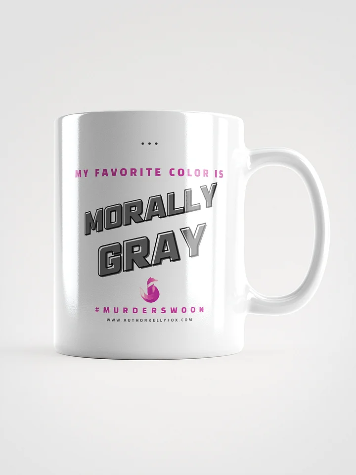 Morally Gray Mug - White product image (1)