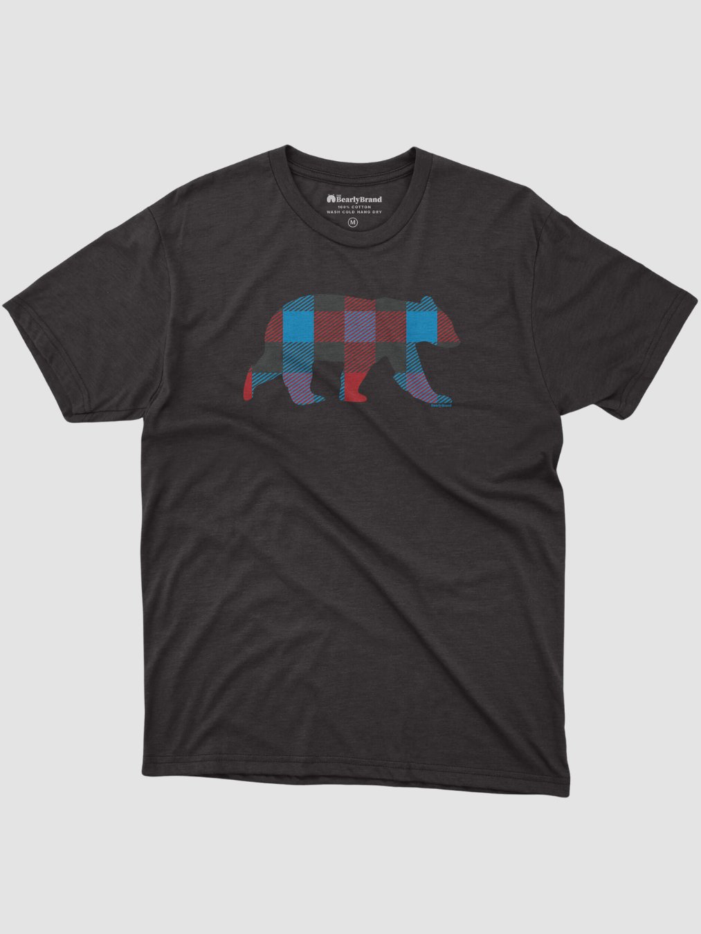 Bright Flannel Bear T-Shirt product image (1)